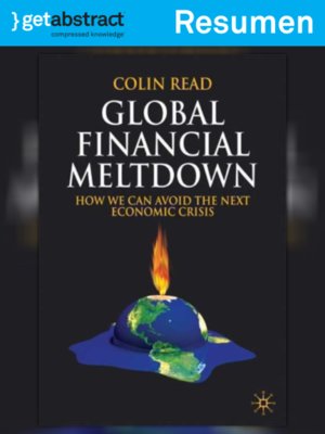 cover image of Desplome financiero global (resumen)